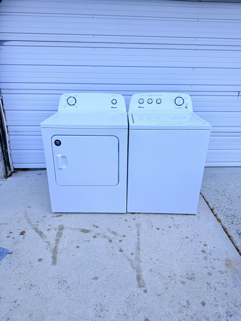 Amana Washer And Electric Dryer Set