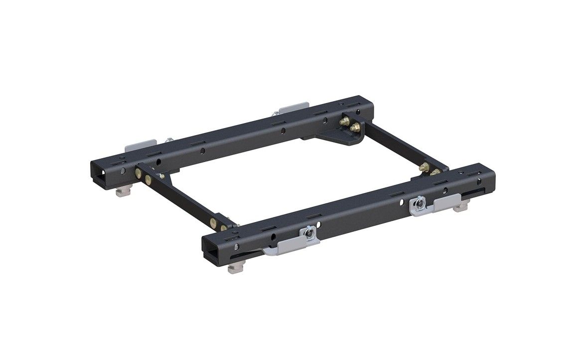 CURT 16050 30K Puck System 5th Wheel Rails Sierra Chevy Silverado 3500 HD 2016-2019