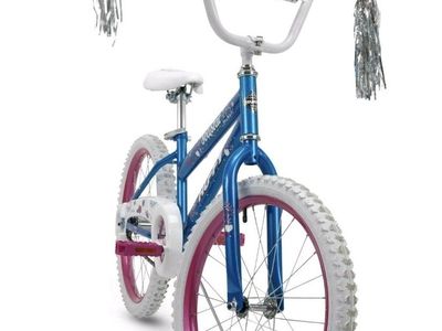 Huffy 20" Sea Star Kids' Bike, Fits Riders 44" - 56", Blue/Pink, Youth, Girls