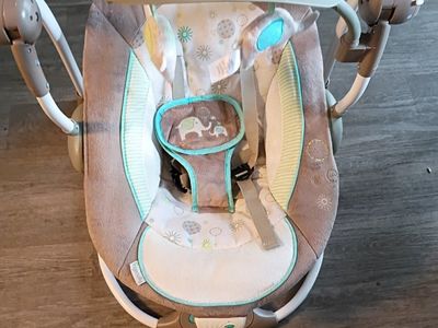 Ingenuity InLighten Cradling Swing & Rocker w/ Sounds & Lights - Used