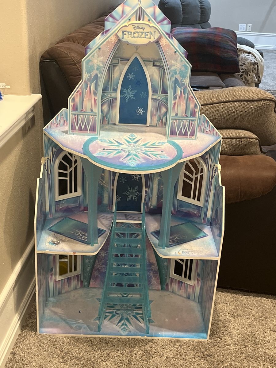 Disney Frozen Arendelle Dollhouse Castle Playset - Large Interactive Toy for Kids