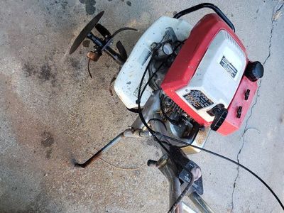 Honda Gas Garden Tiller Cultivator Pink White