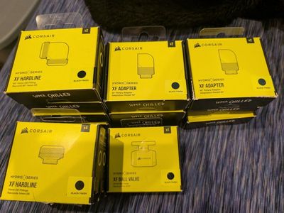READ DESC: custom cooling fittings, tubes, tester