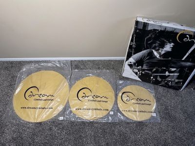 Dream Ignition cymbal set 14/18/22 - brand new