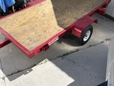 Small Utility Trailer Tilt Bed