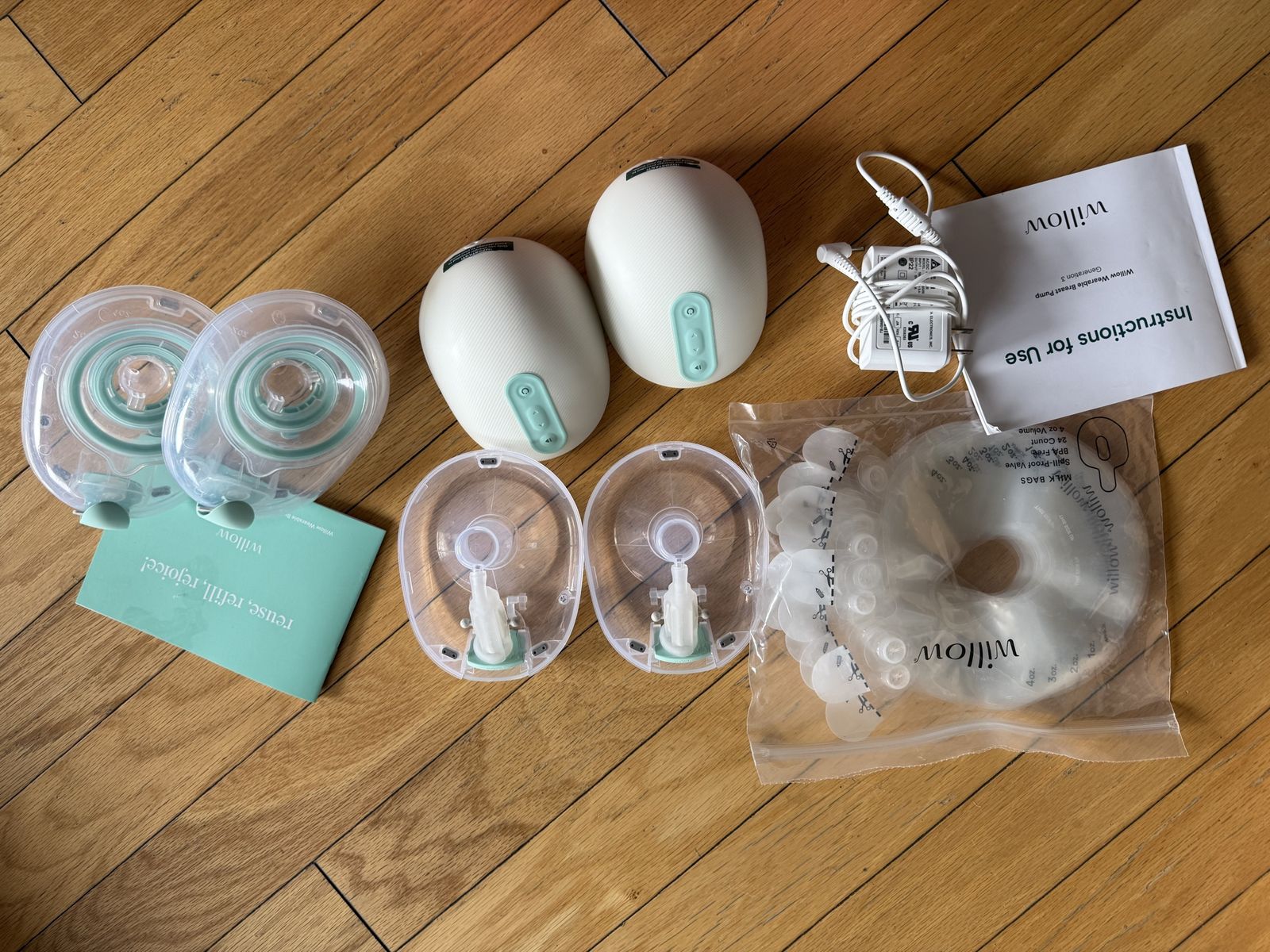 Willow 360 breast pump