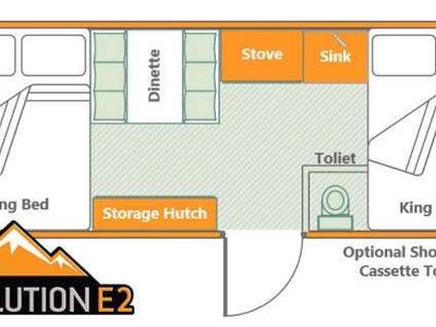 2016 Columbia Northwest Somerset Evolution E2 Deck TENT CAMPER, FOLD DOWN, DECK