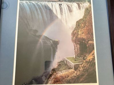 Loyal H. Chapman Framed Golf Art Prints - Set of 13 Infamous 18 Holes Fantasy Golf Holes