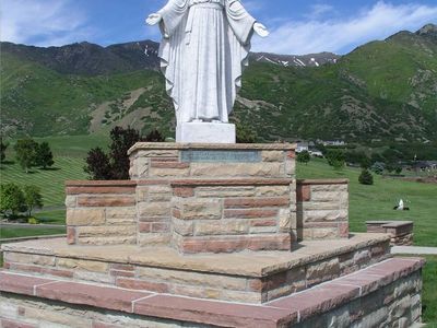 Companion Lawn Crypt in Memorial Gardens of the Wasatch cemetery