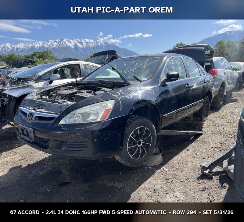 2007 Honda Accord Parts - UTPAP Orem