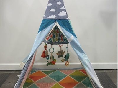 Infantino Infant to Toddler Play Gym & Fun Teepee