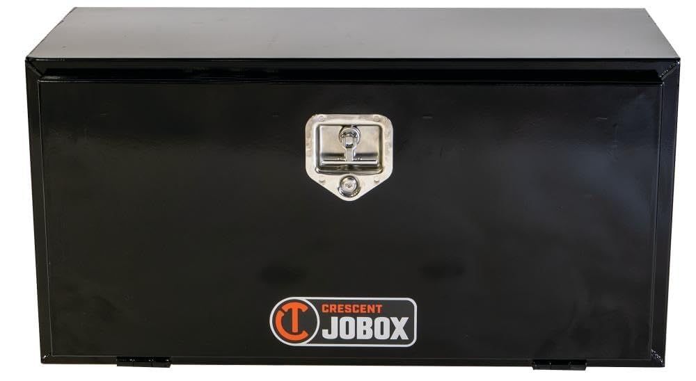 Delta JOBOX 48x18x18" Black Steel Underbed Truck Box Tool Box GMC Durmax Dodge Cummins Ford Super Duty Part Number: 1-007002