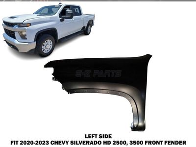 New Left Front Fender for 2020-2023 Chevy Silverado HD 2500 3500 - E-Z Parts