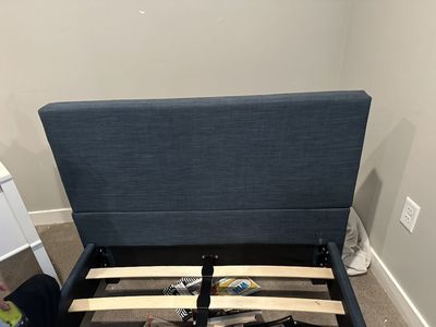 Free--two Matching twin Platform Beds