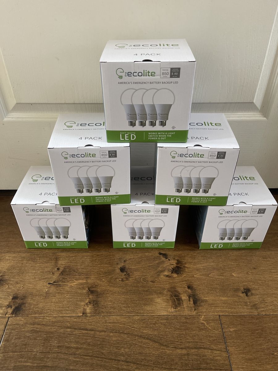 The Ecollite Light Bulbs - $5 per Box
