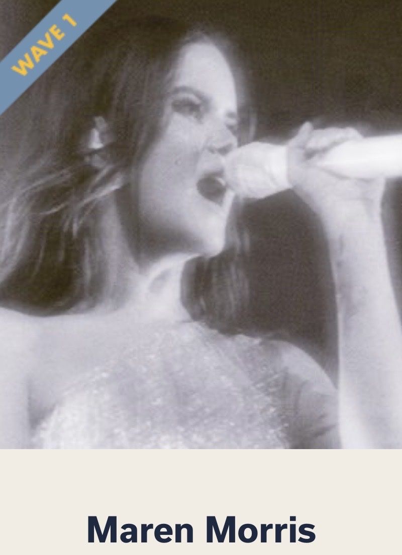 Maren Morris @ Red Butte 7/20 2 tickets