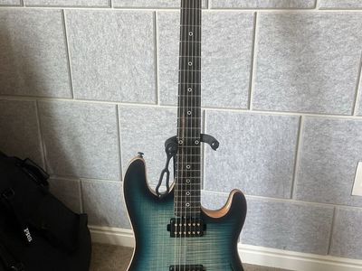 Ernie Ball Rabea Sabre Electric Guitar Carian Burst For Sale / Partial Trade