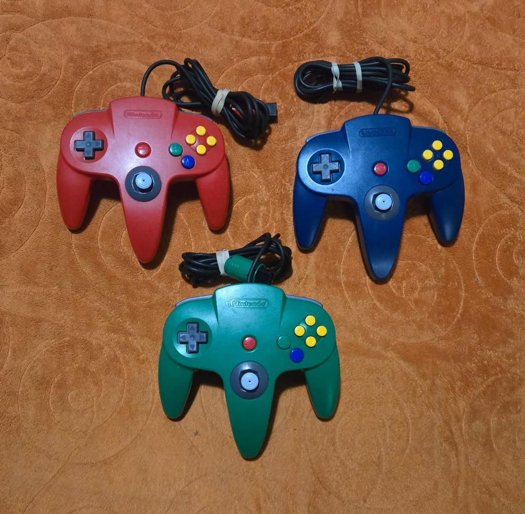 Authentic Nintendo n64 controllers $25 each! trades considered!