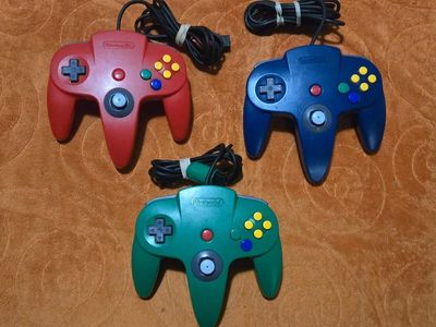 Authentic Nintendo n64 controllers $25 each! trades considered!