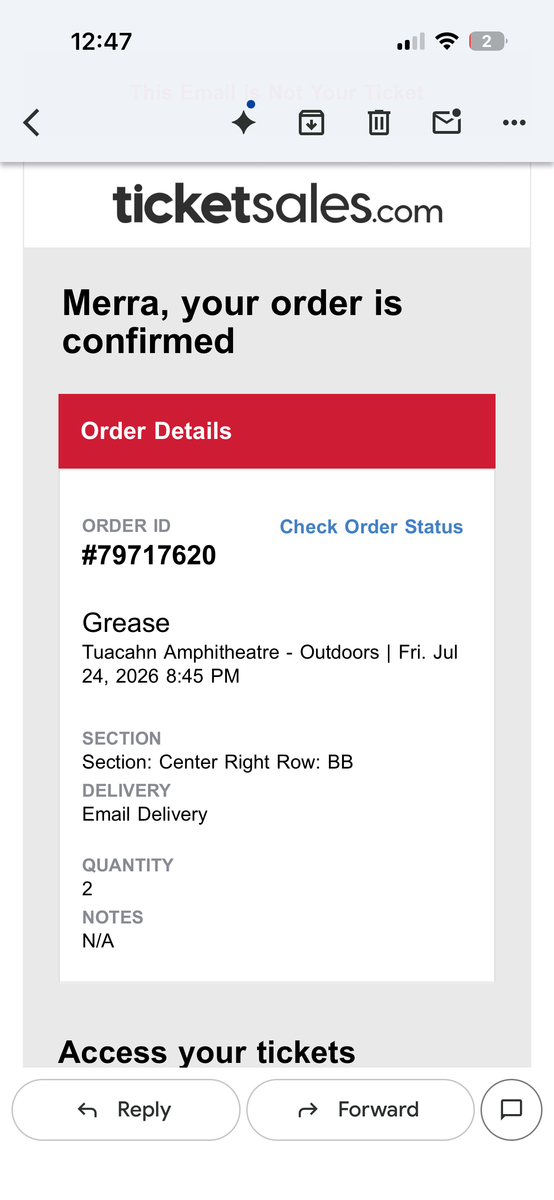 Grease Tuacahn  July 24 2026