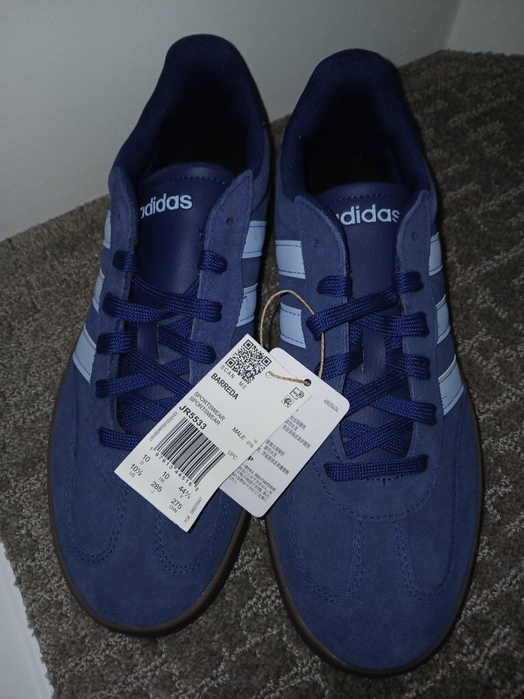 Adidas Barreda shoes. mens 10.5 NEW