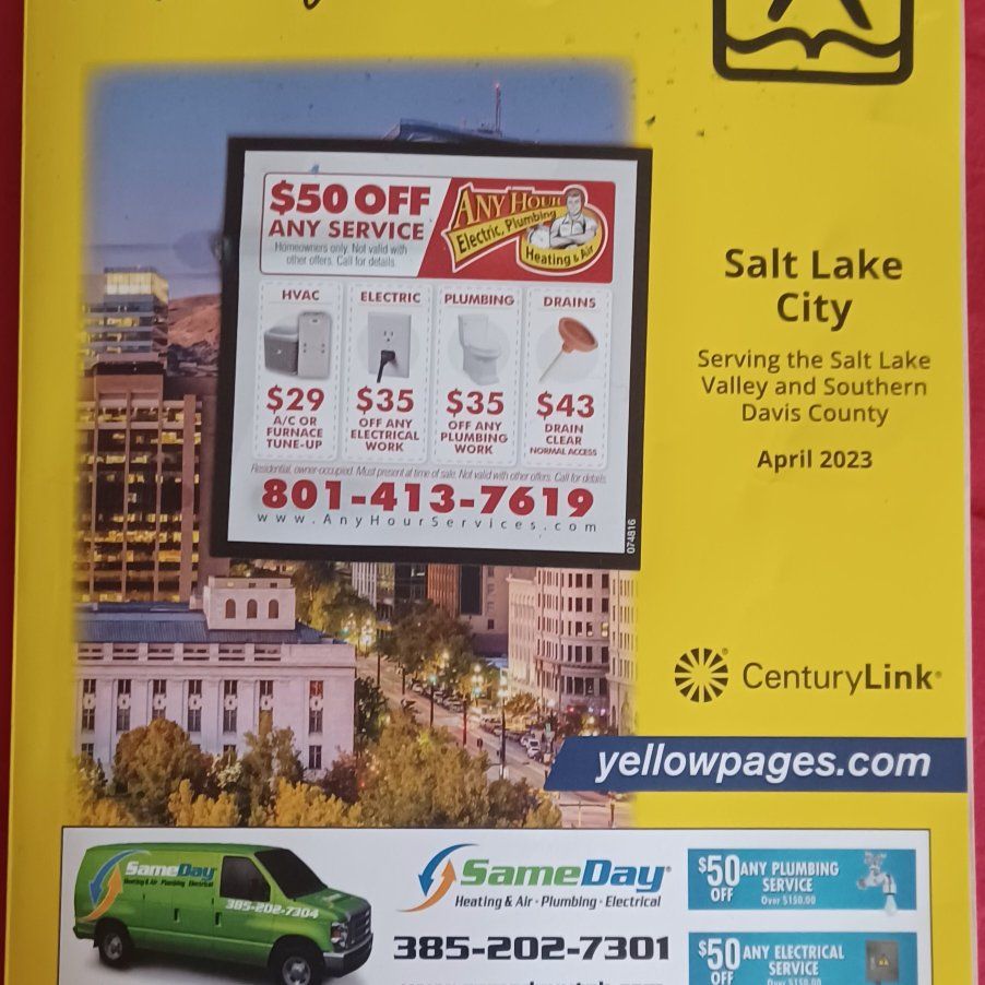 VINTAGE/RETRO TELEPHONE BOOK!