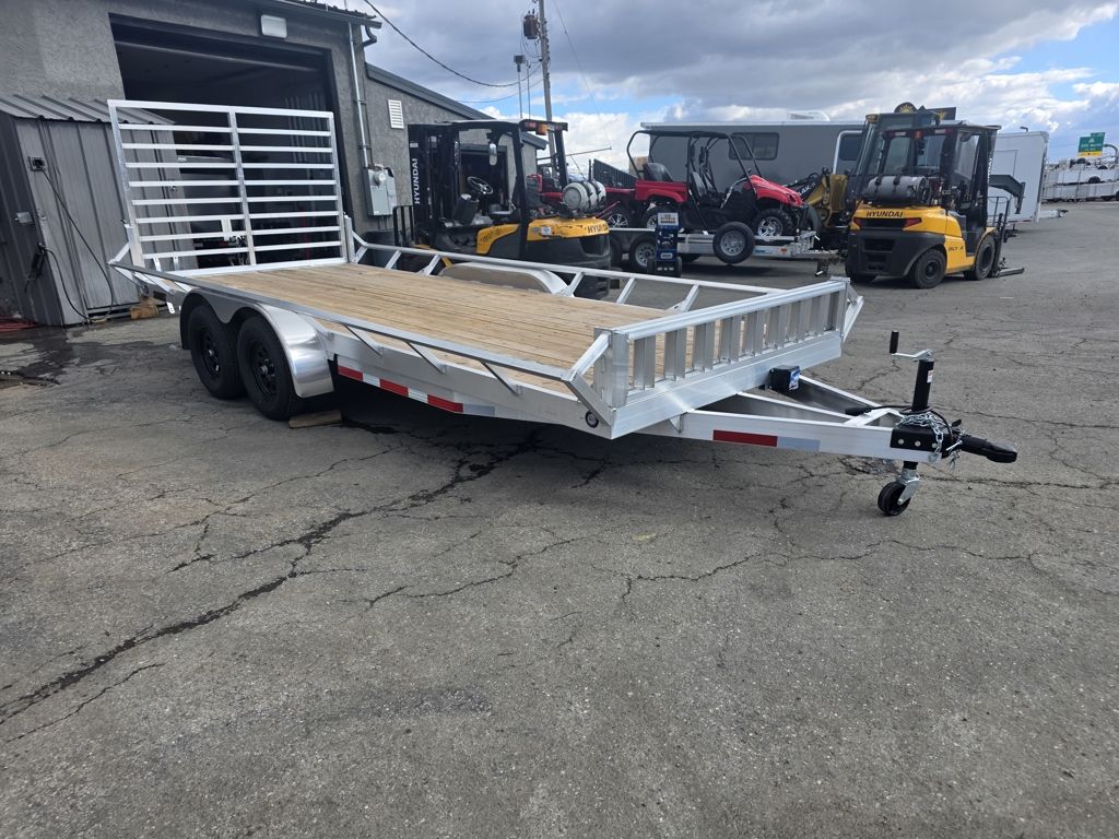 2026 Baughman Products 7X18 ASR with ATV Ramps Alu