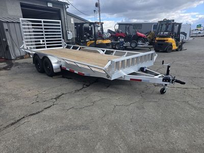 2026 Baughman Products 7X18 ASR with ATV Ramps Alu