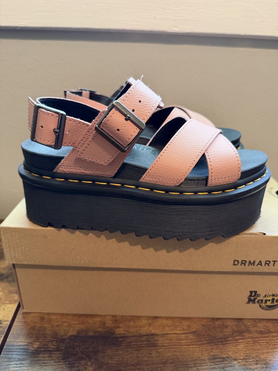 Voss ll Athena Leather Strap Sandals