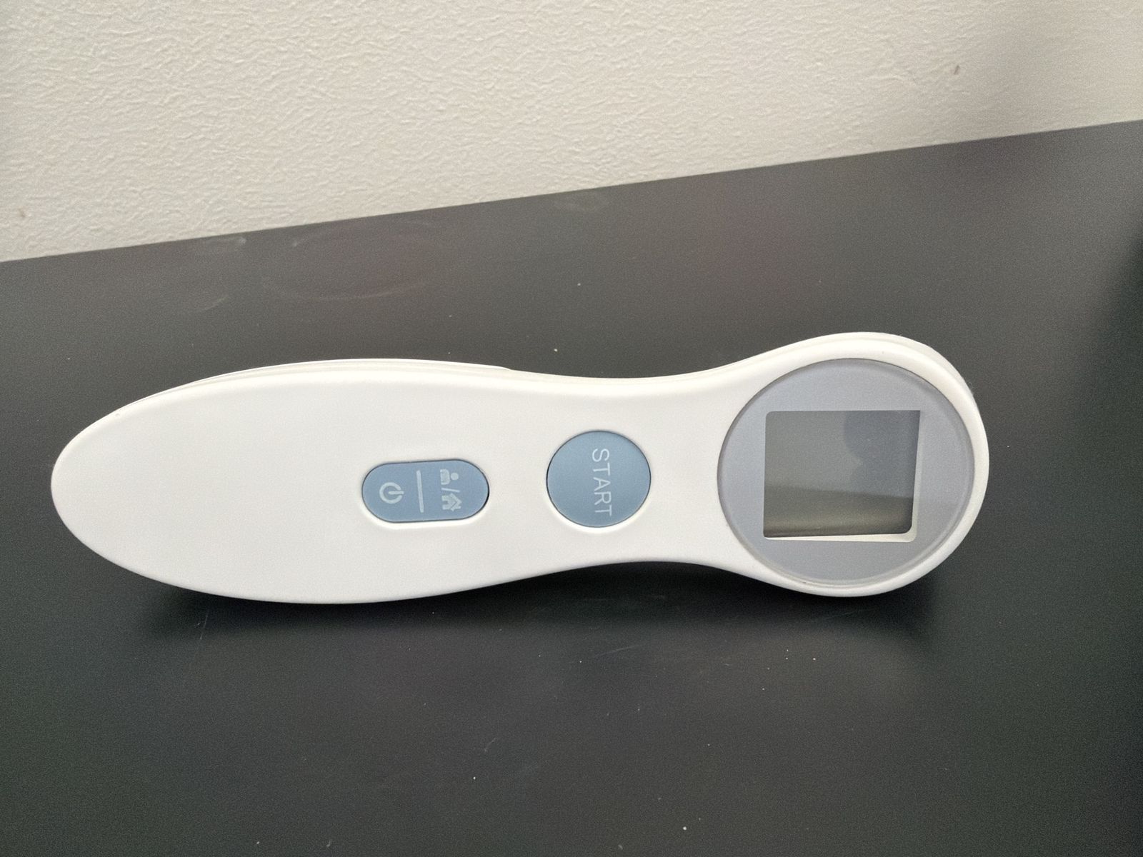 White Digital Infrared Forehead Thermometer - Non-Contact Temperature Gun