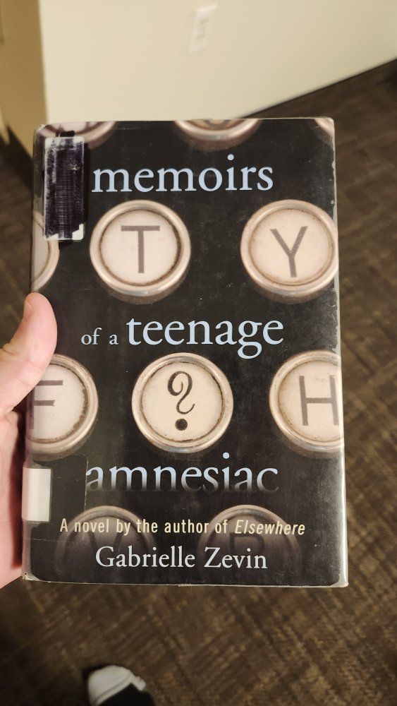 Memoirs of a Teenage Amnesiac by Gabrielle Zevin