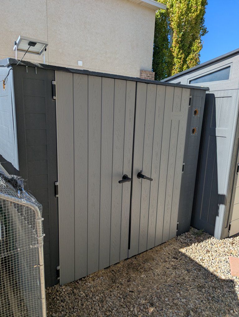 Chicken Coop, Run, Chickens, and Supplies