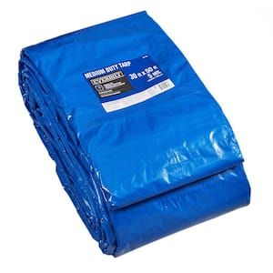 30×50ft Waterproof Tarp Heavy Duty