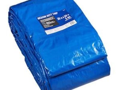30×50ft Waterproof Tarp Heavy Duty