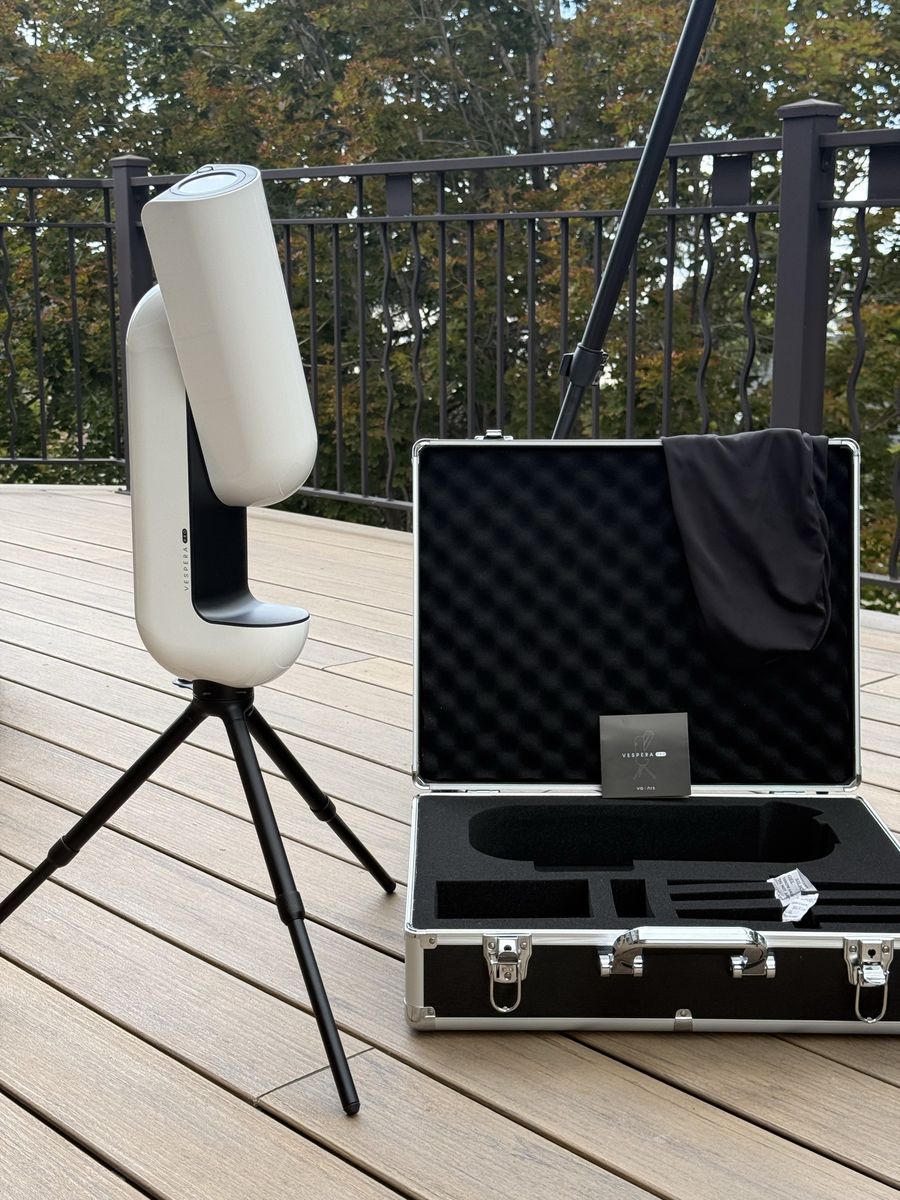 Smart Telescope with Tripod and Hard Carrying Case