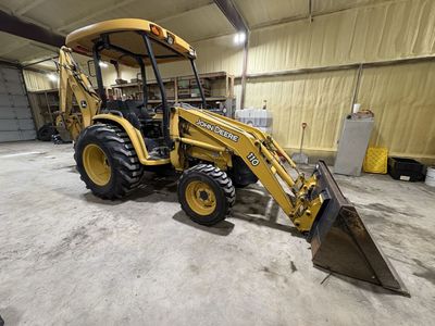 2008 John Deere 110 4x4 mini backhoe 2030hrs