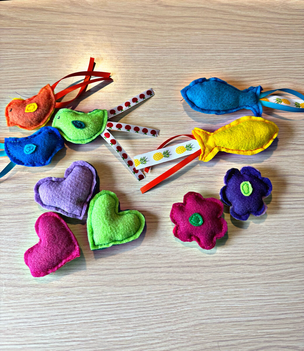 Shaped Cat Toys w Catnip