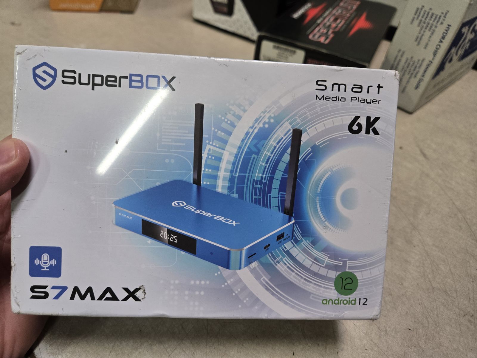 SEALED SUPERBOX S7 MAX