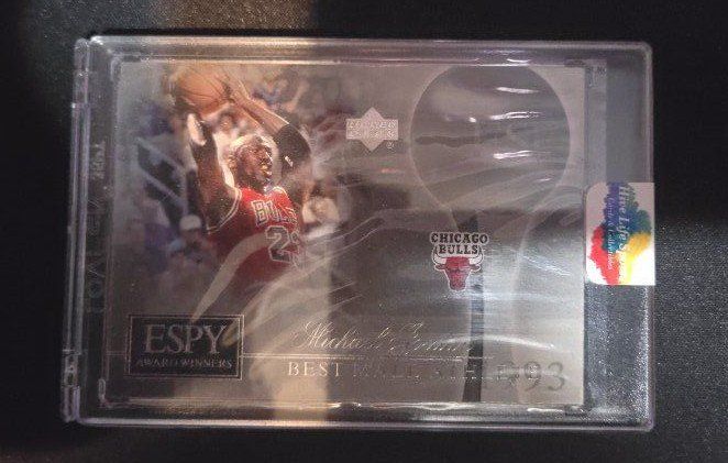 Michael Jordan 1993 Upper Deck ESPY Award Winners #ESPY-MJ2 Trading Card