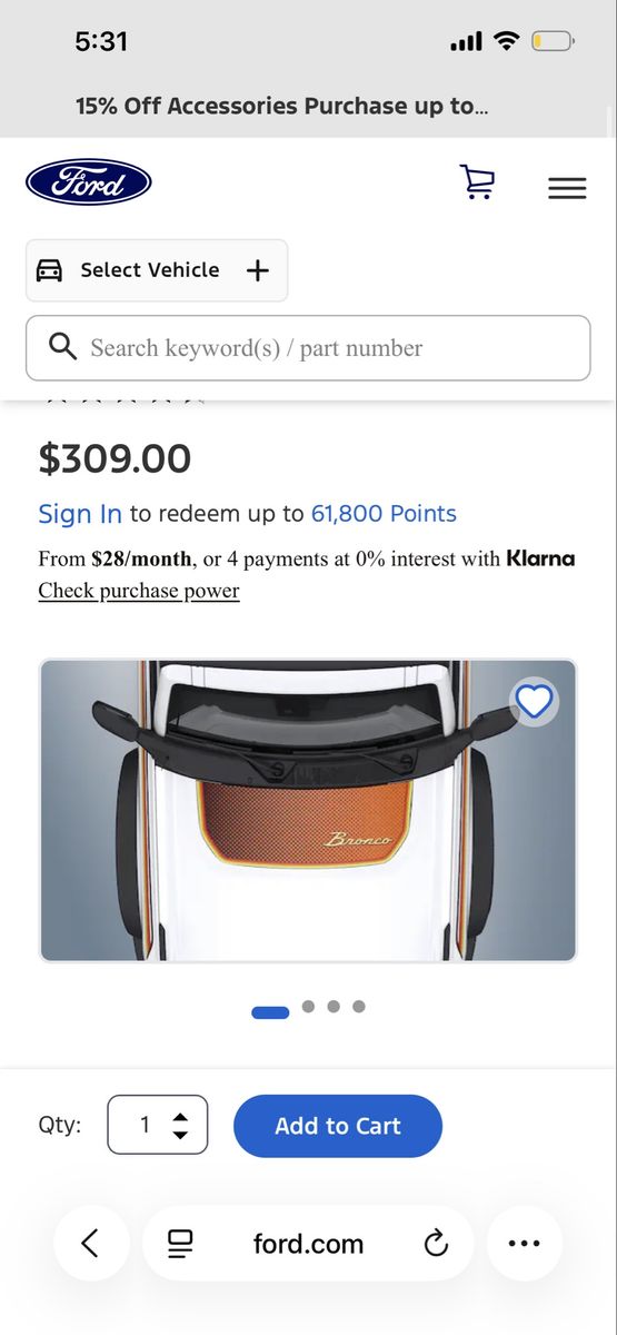 Bronco OEM Retro Stripe Kit