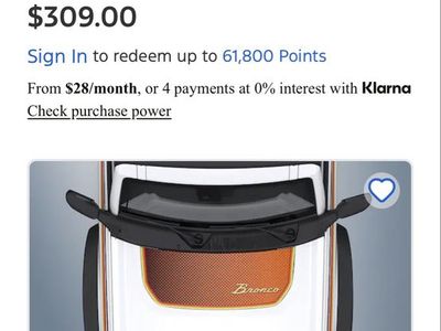 Bronco OEM Retro Stripe Kit