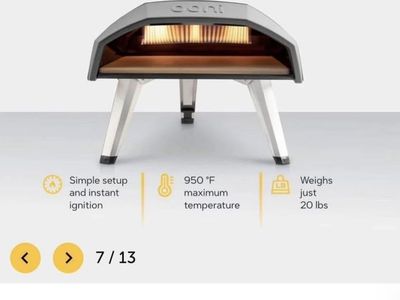 RENT Ooni Koda 12 Pizza Oven