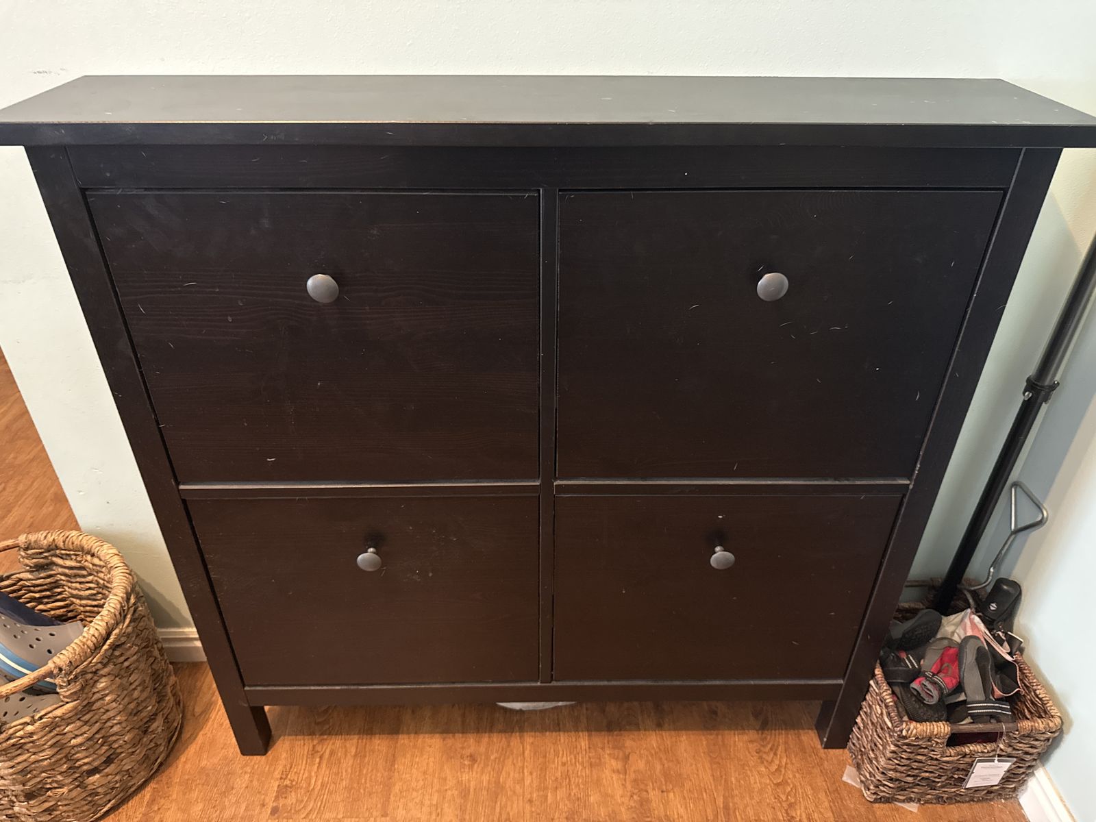 Moving Sale - Shoe Cabinet Slim Wall Mount