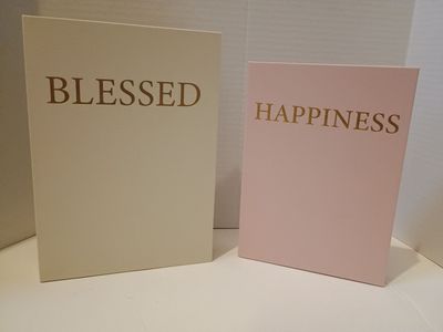 Decorative books - hollow - linen cover