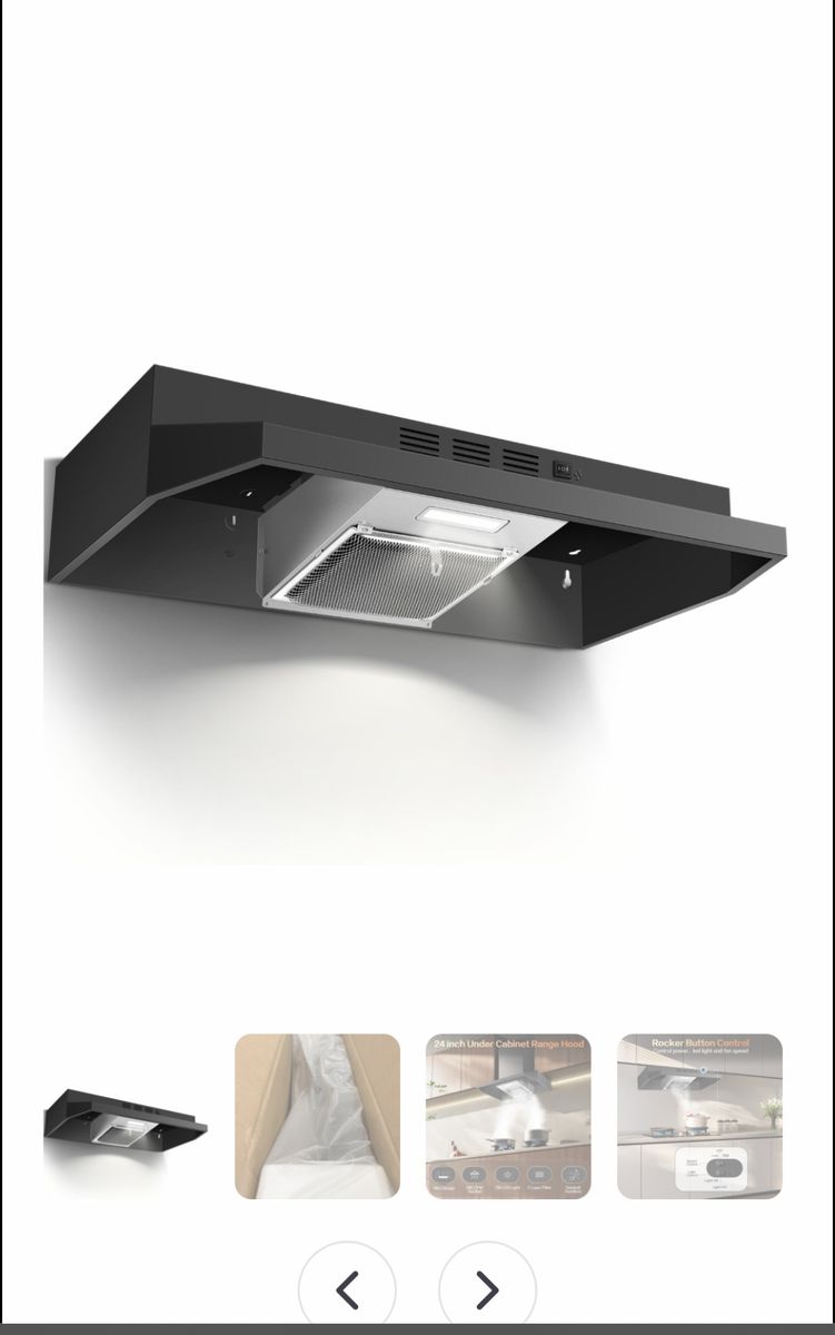 Ductless hood vent