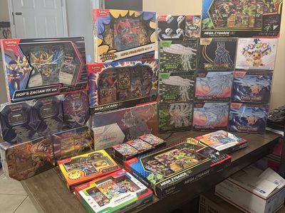 Pokemon Cards ETBs & single packs - NEW & SEALED!