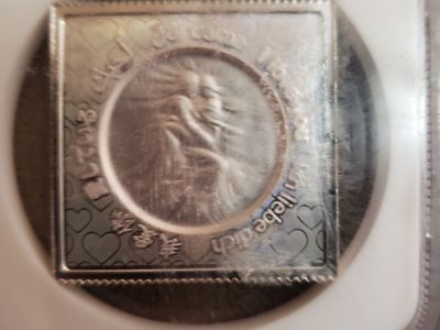 valentine silver, NGC MS-70, 30G silver, China