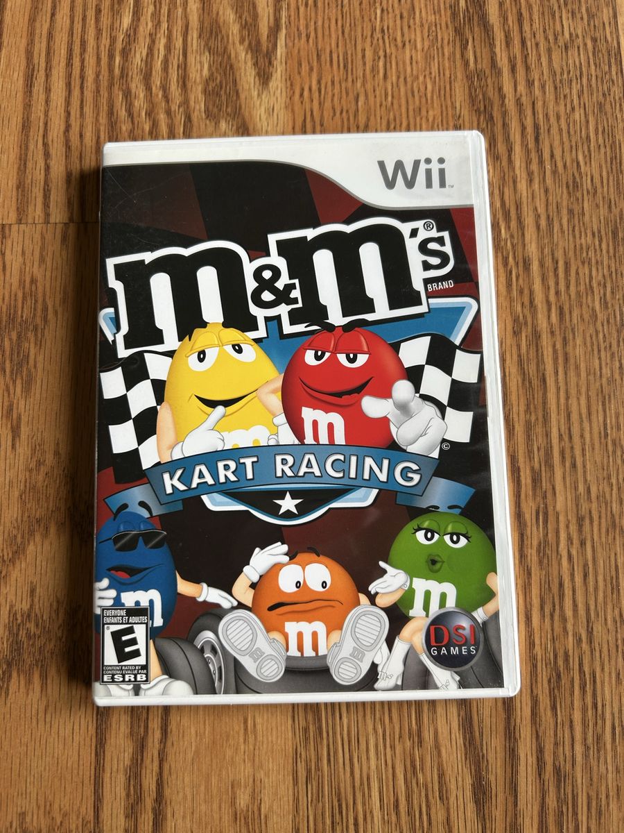 Nintendo Wii M&M’s cart racing