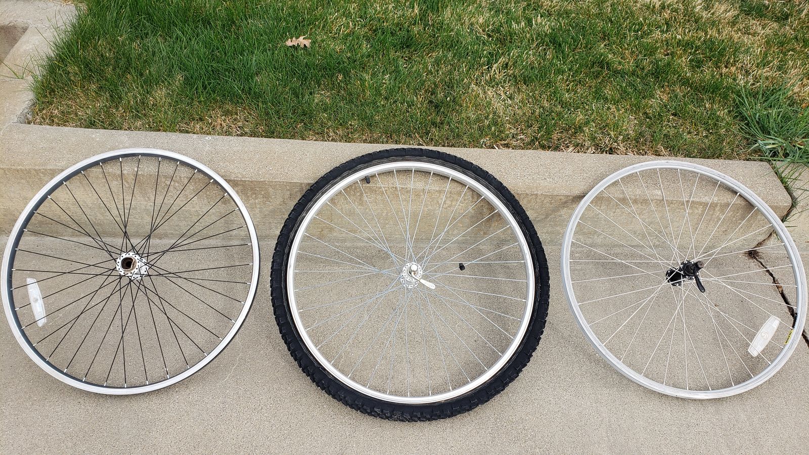 3 Mountain Bike Wheels