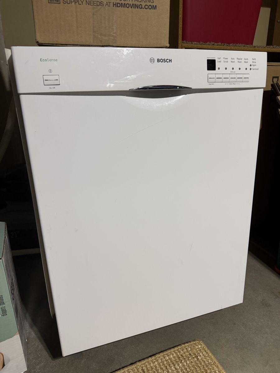 Bosch EcoSense Built-In White Dishwasher